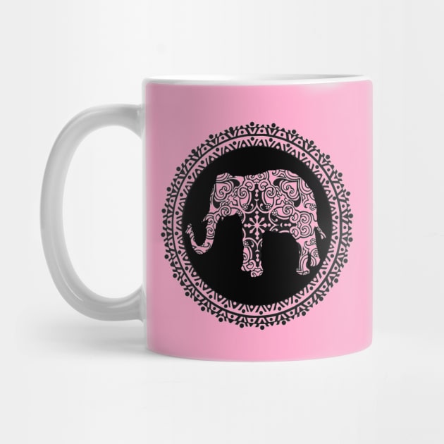 Elephant Mandala by Nuletto